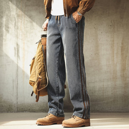 Vintage Line Work Denim Pants P1824